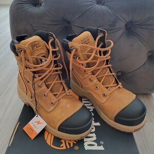 NEW Timberland PRO Waterproof Work Boots - Wheat/Black